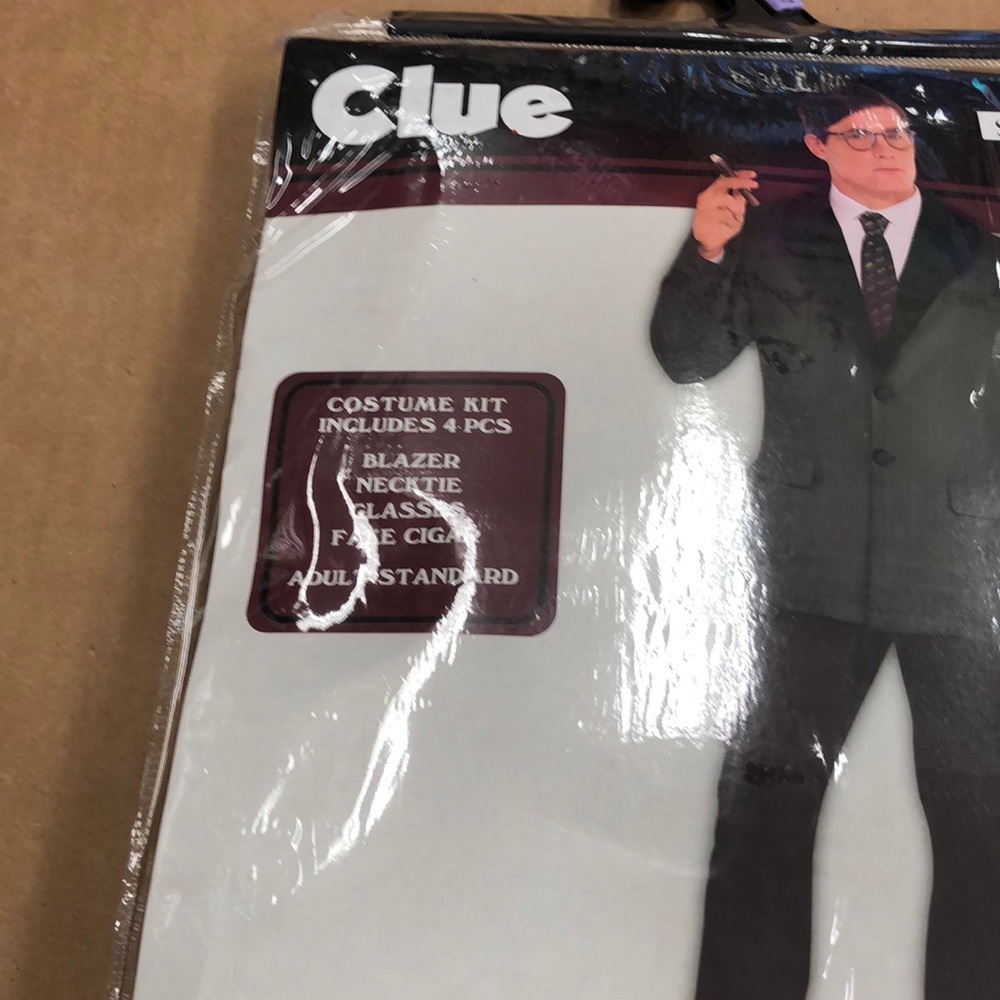 Clue Mr. Green Men’s Costume! New! - Picture 3 of 6